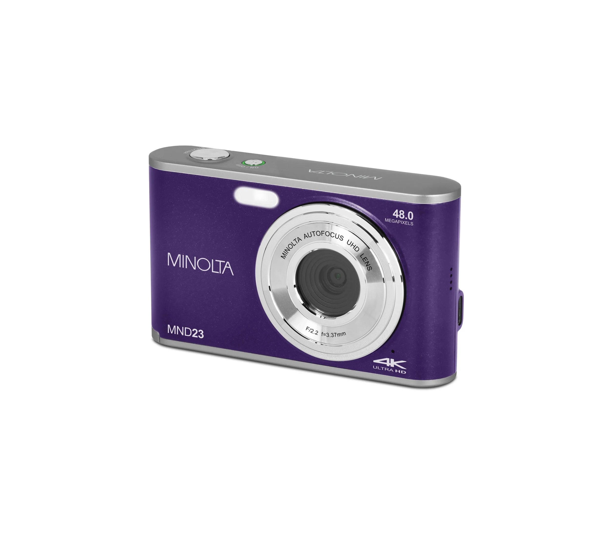MND23 48MP Auto Focus 4K Ultra HD Selfie Camera — Minolta Digital MND23 48MP Auto Focus 4K Ultra HD Selfie Camera — Minolta Digital